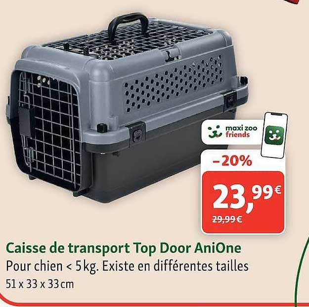 Caisse de transport Top Door AniOne