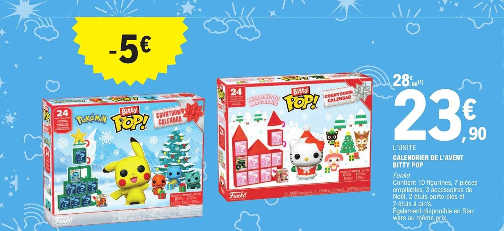 CALENDRIER DE L'AVENT BITTY POP