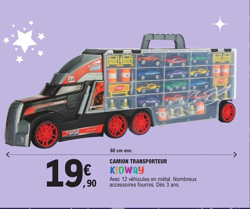 CAMION TRANSPORTEUR KIDWAY