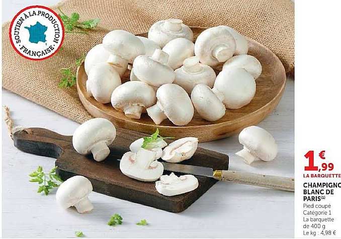 CHAMPIGNON BLANC DE PARIS