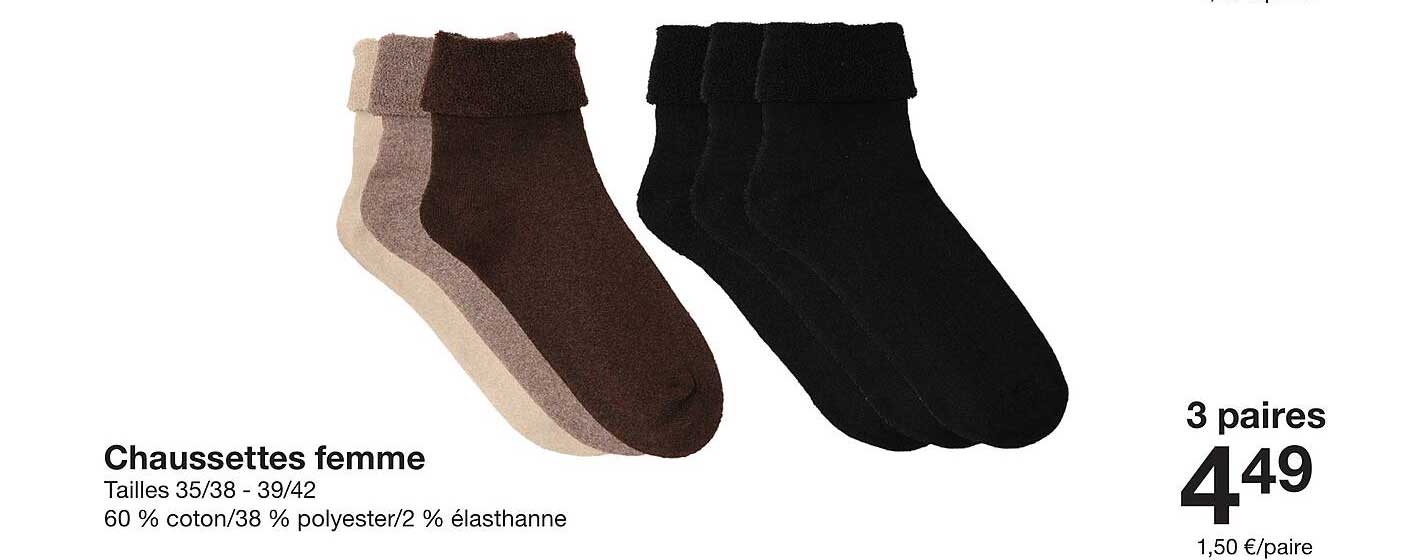 Chaussettes femme
