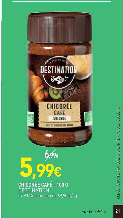 CHICORÉE CAFÉ - 100 G DESTINATION
