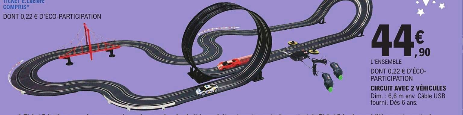 CIRCUIT AVEC 2 VÉHICULES