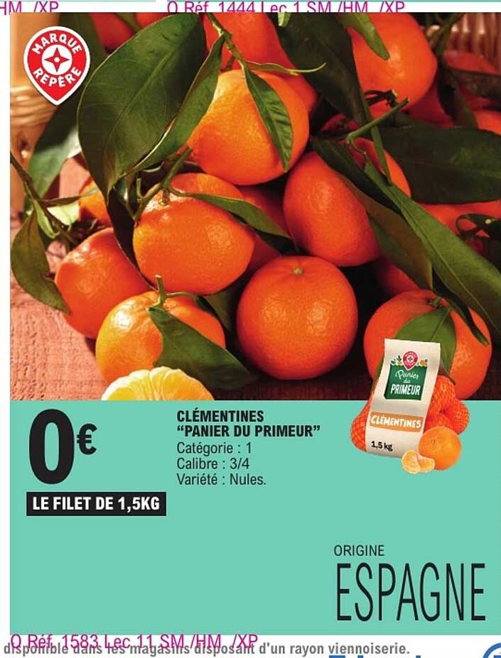 CLÉMENTINES “PANIER DU PRIMEUR”