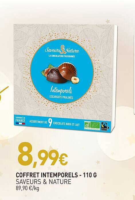 COFFRET INTEMPORELS - 110 G SAVEURS & NATURE