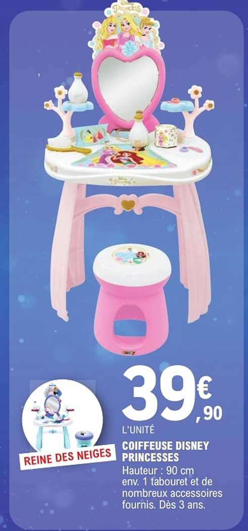 COIFFEUSE DISNEY PRINCESSES