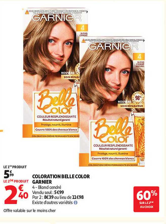 COLORATION BELLE COLOR GARNIER