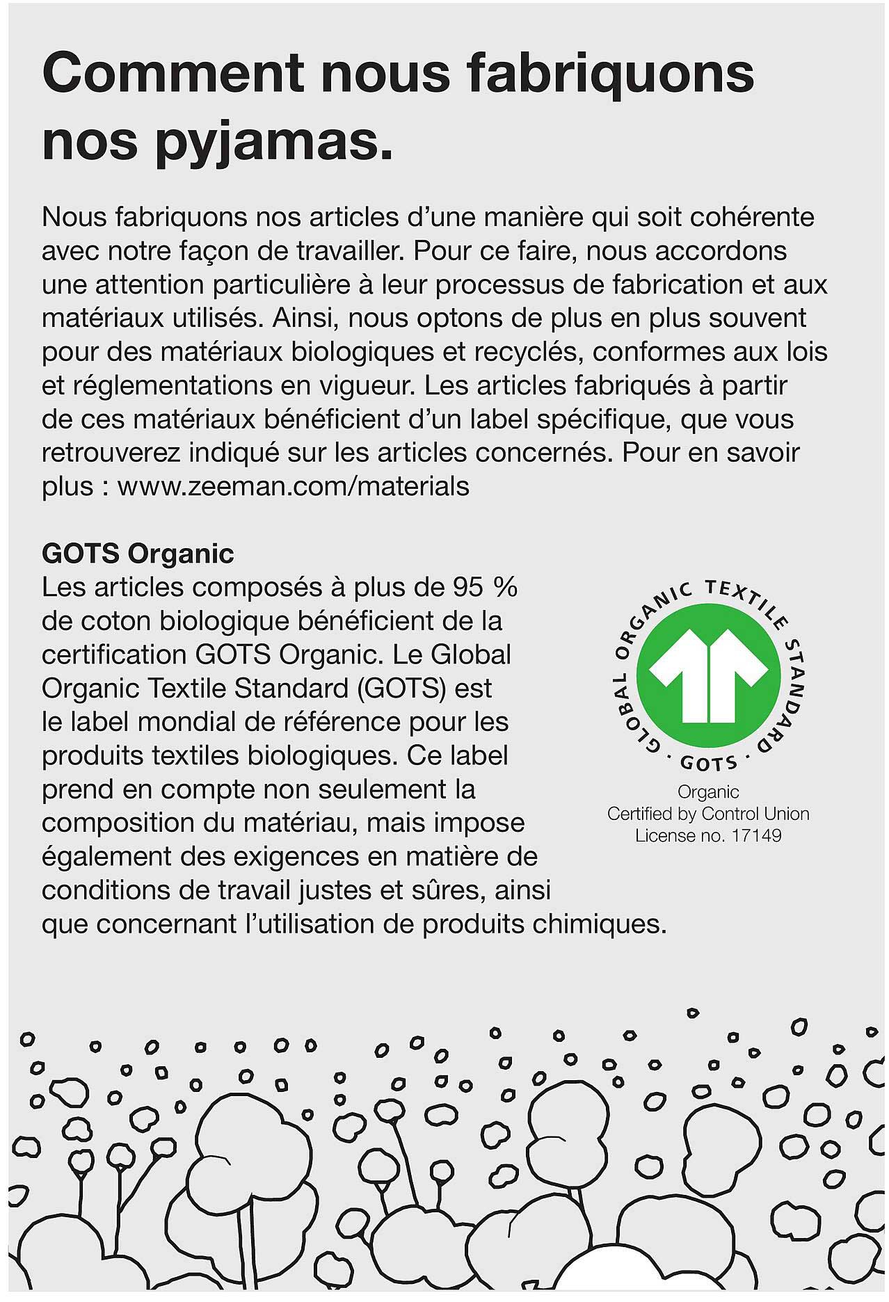 Comment nous fabriquons nos pyjamas.