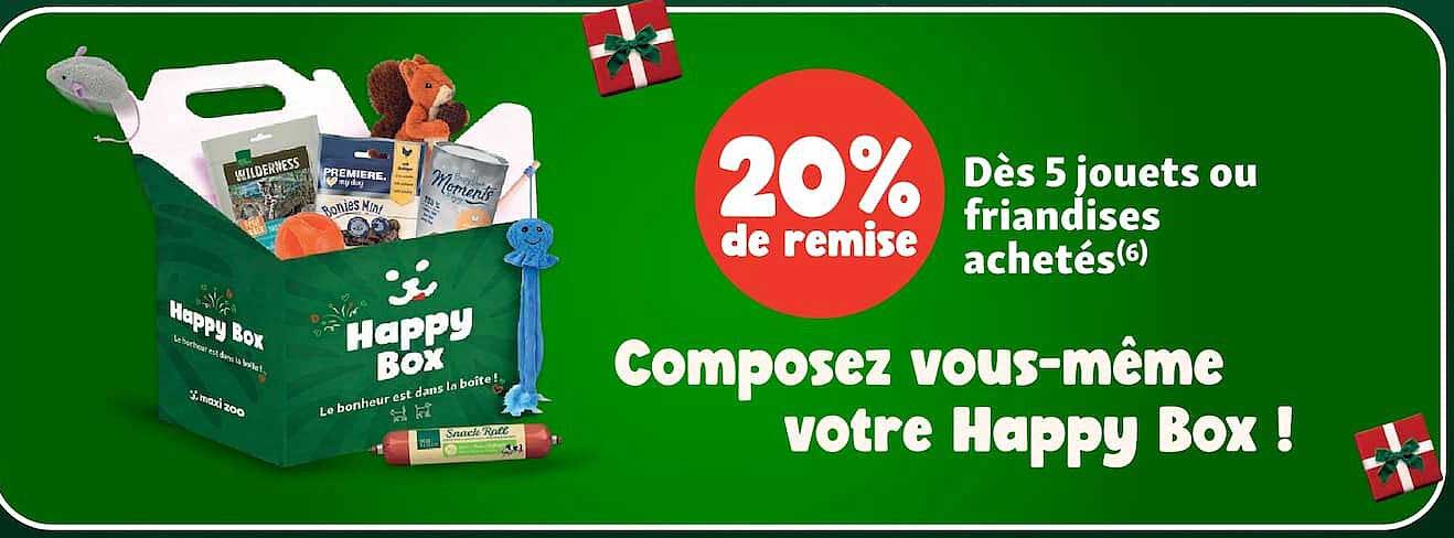 Composez vous-même votre Happy Box !