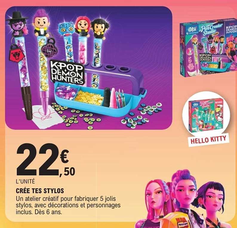 CRÉE TES STYLOS