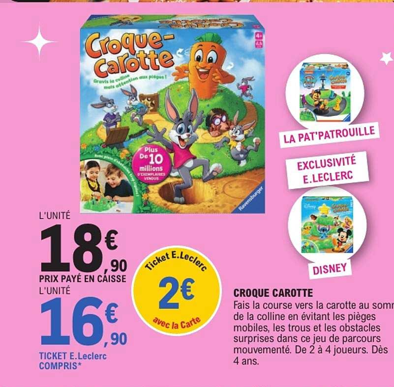 CROQUE CAROTTE