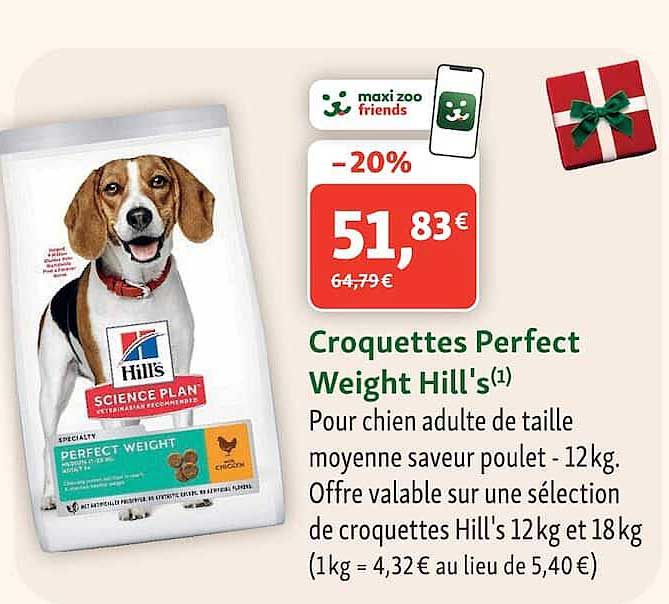 Croquettes Perfect Weight Hill's