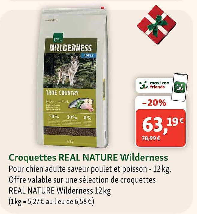 Croquettes REAL NATURE Wilderness