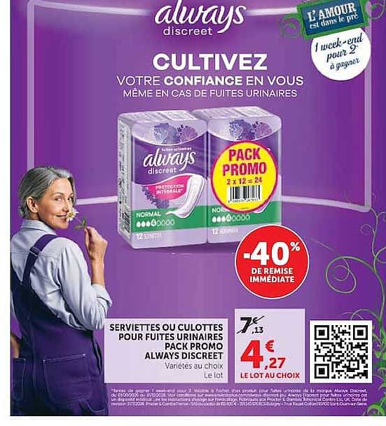 CULTIVEZ VOTRE CONFIANCE EN VOUS MÊME EN CAS DE FUITES URINAIRES