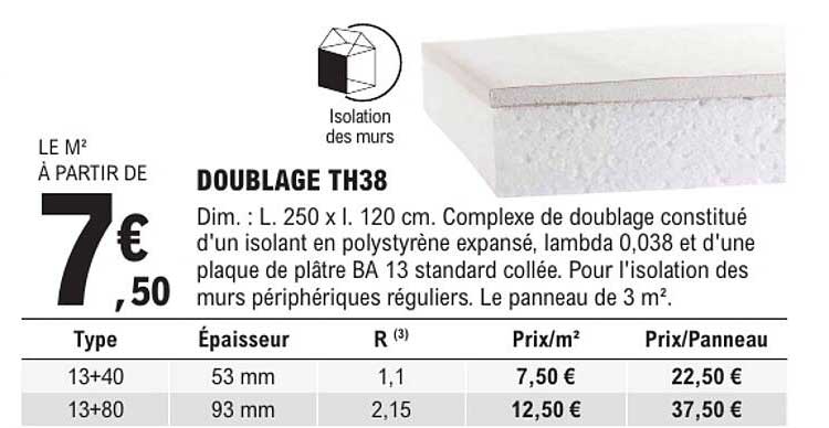 DOUBLAGE TH38