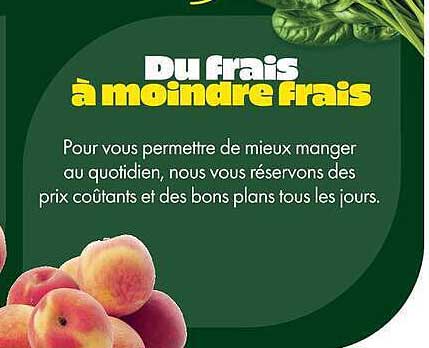 Du frais à moindre frais
