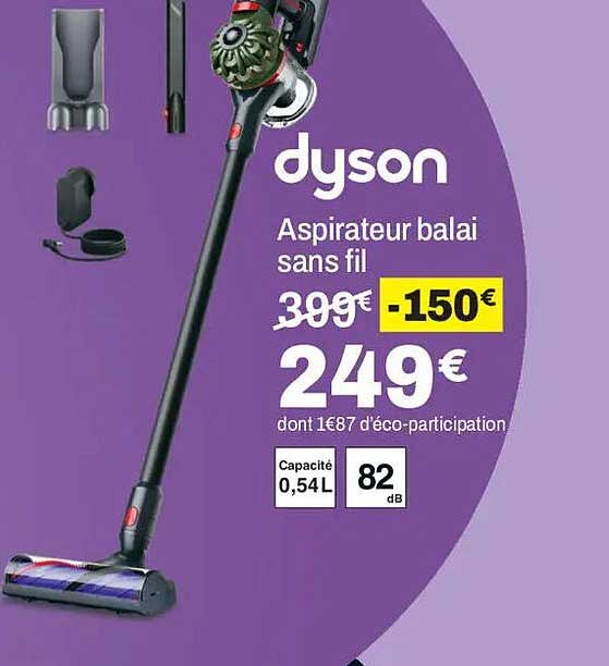 dyson Aspirateur balai sans fil