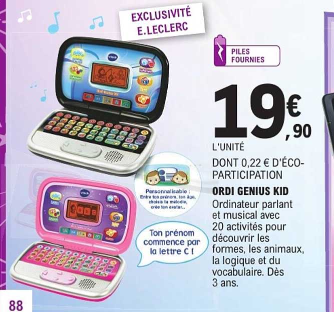 EXCLUSIVITÉ E.LECLERC