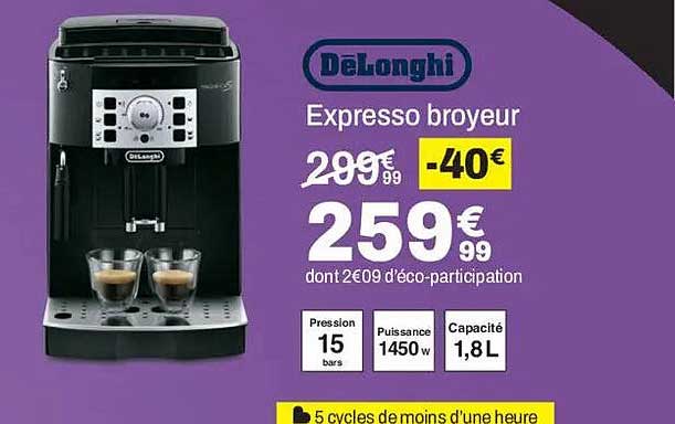 Expresso broyeur