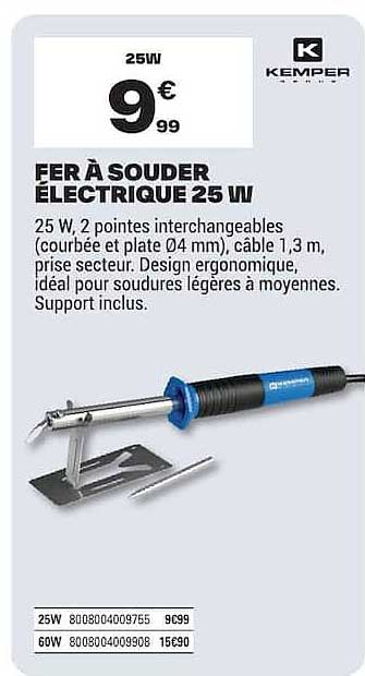 FER À SOUDER ÉLECTRIQUE 25 W