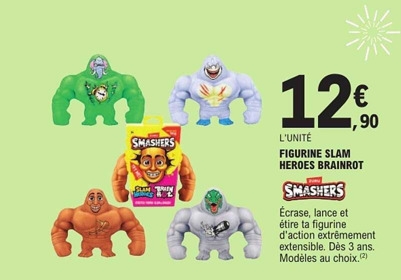 FIGURINE SLAM HEROES BRAINROT