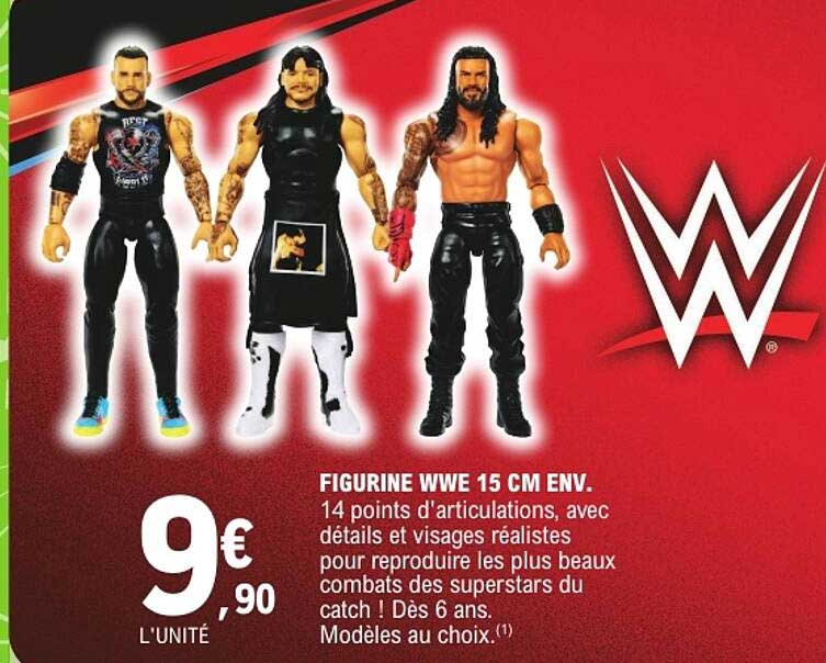 FIGURINE WWE 15 CM ENV.