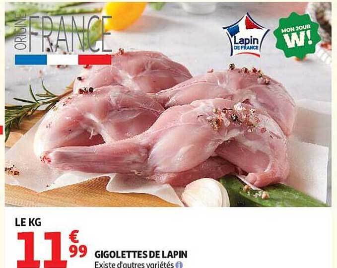 GIGOLETTES DE LAPIN