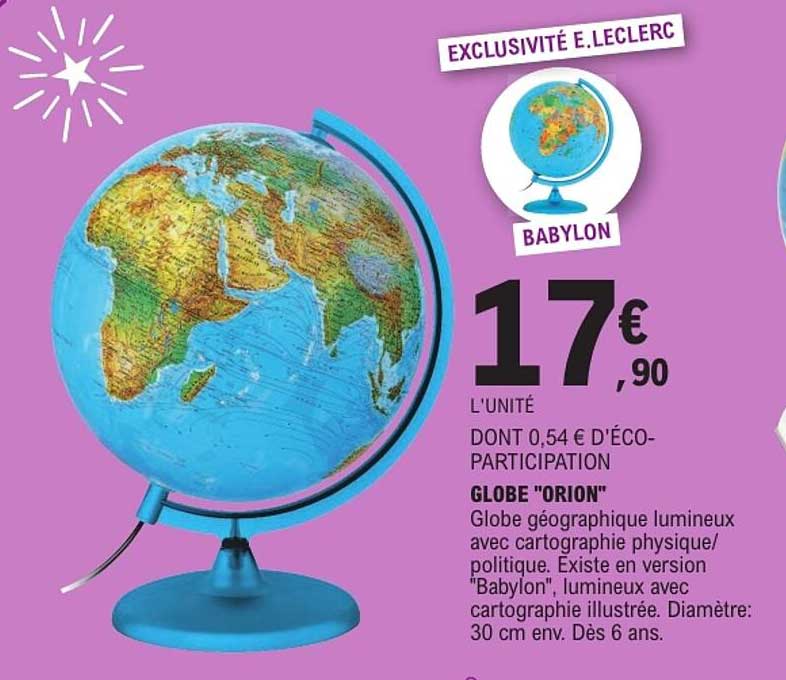 GLOBE "ORION"