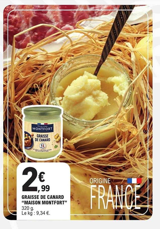 GRAISSE DE CANARD “MAISON MONTFORT”