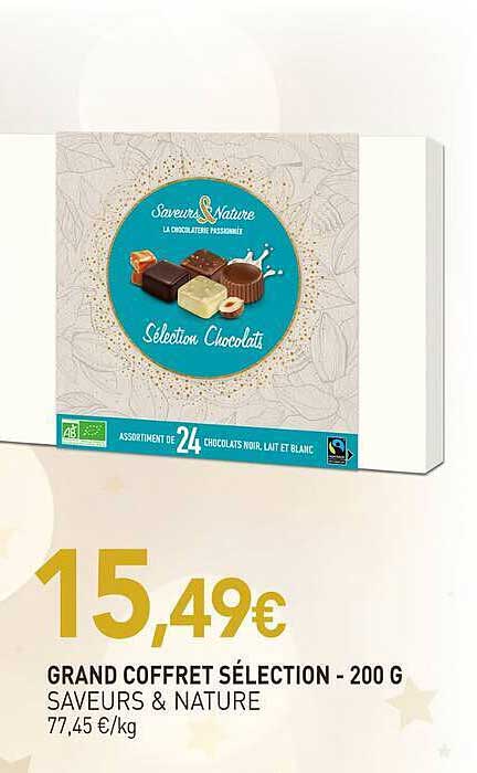 GRAND COFFRET SÉLECTION - 200 G SAVEURS & NATURE