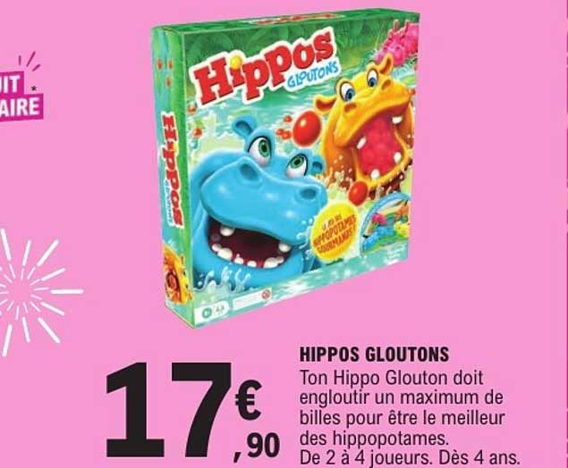 HIPPOS GLOUTONS