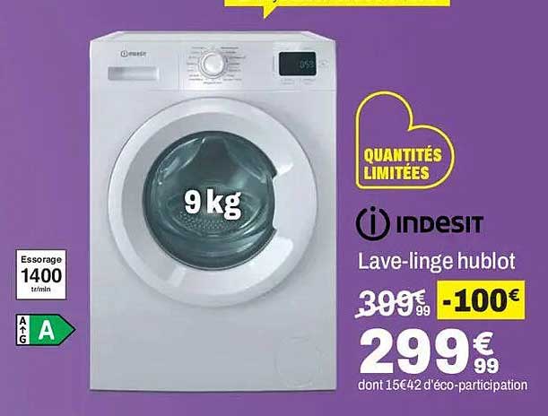 INDESIT Lave-linge hublot