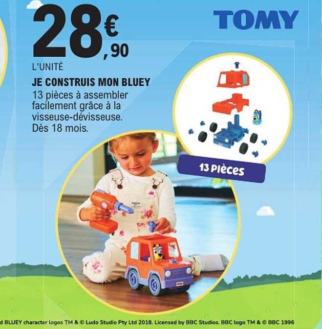JE CONSTRUIS MON BLUEY
