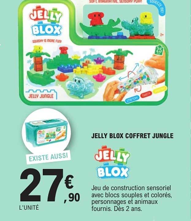 JELLY BLOX COFFRET JUNGLE