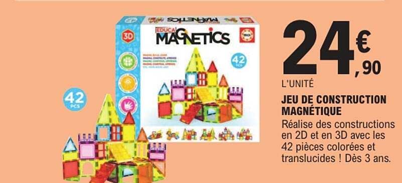 JEU DE CONSTRUCTION MAGNÉTIQUE