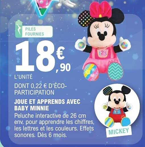 Joue et apprends avec Baby Minnie