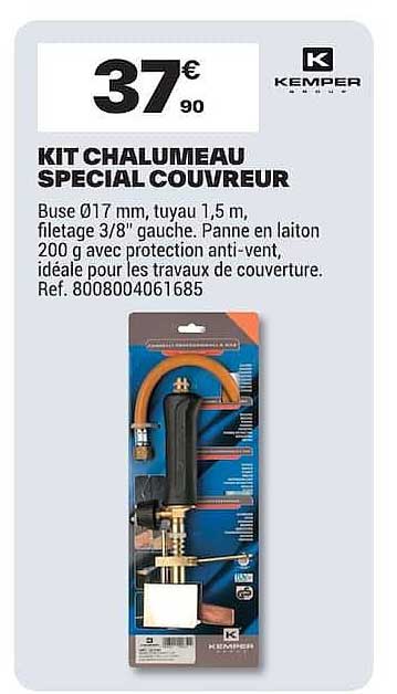 KIT CHALUMEAU SPECIAL COUVREUR