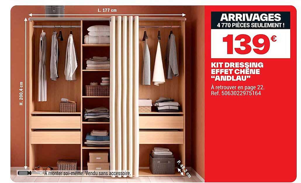 KIT DRESSING EFFET CHÊNE “ANDLAU”