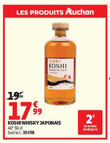 KOSHI WHISKY JAPONAIS