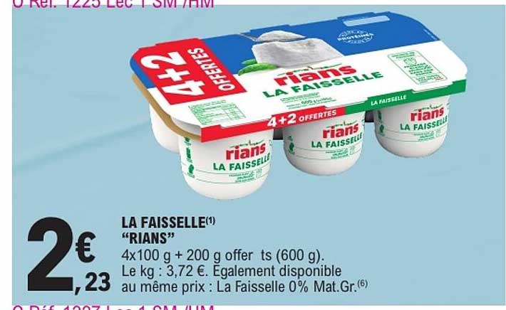 LA FAISSELLE "RIANS"