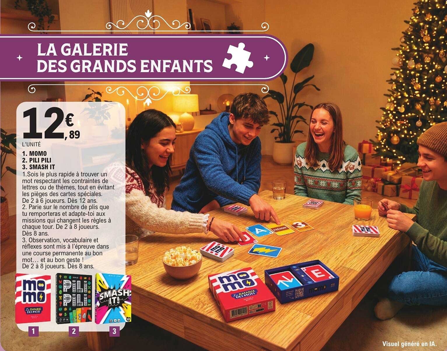 LA GALERIE DES GRANDS ENFANTS