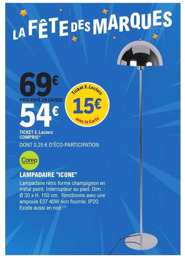 LAMPADAIRE "ICONE"