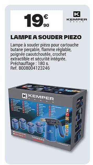 LAMPE A SOUDER PIEZO
