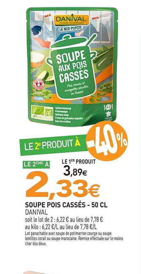 LE 2è PRODUIT À -40%
