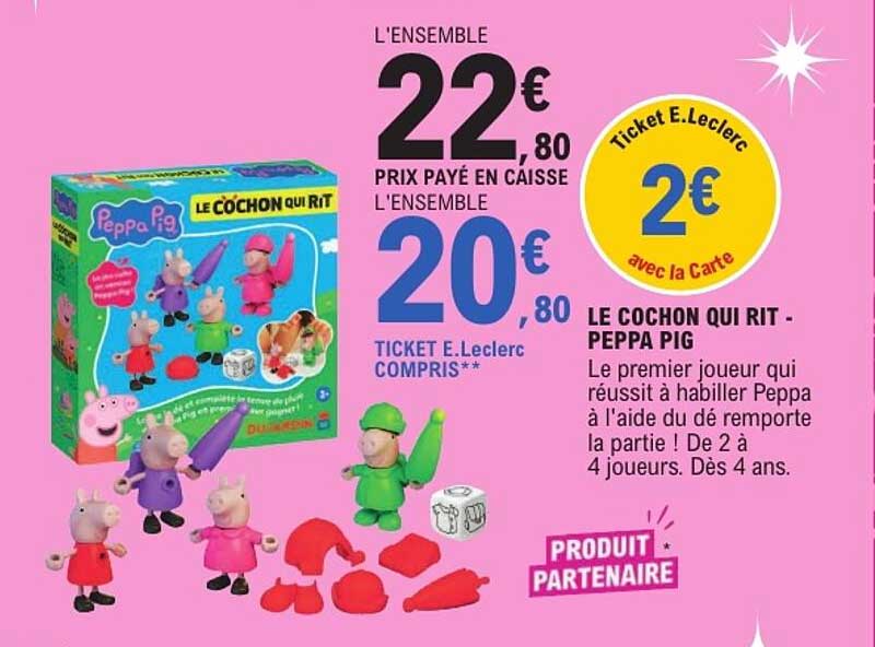LE COCHON QUI RIT - PEPPA PIG