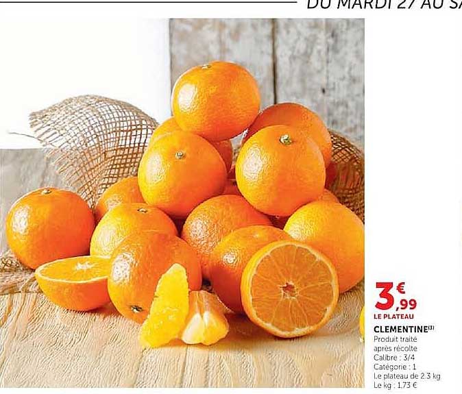 LE PLATEAU CLEMENTINE™