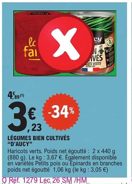 LÉGUMES BIEN CULTIVÉS “D’AUCY”