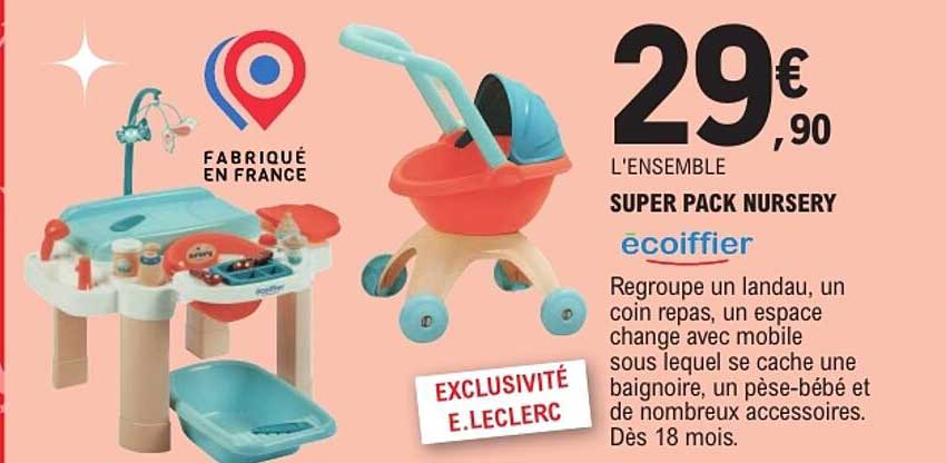 L'ENSEMBLE SUPER PACK NURSERY