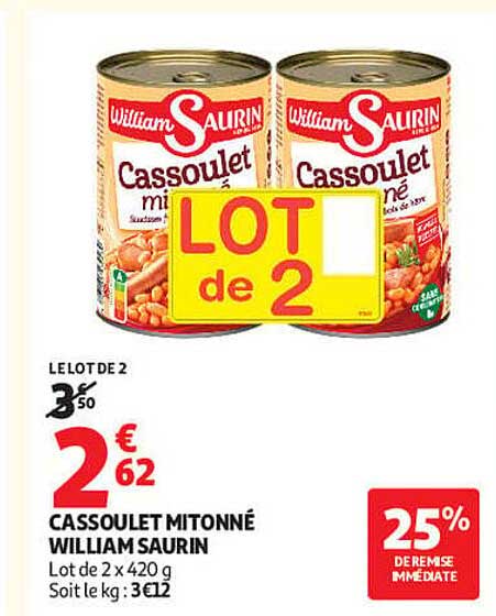 LOT de 2