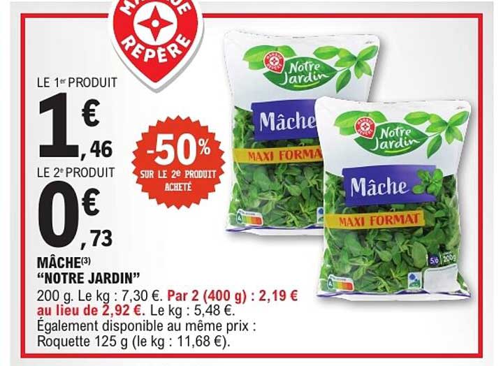 MÂCHE “NOTRE JARDIN”